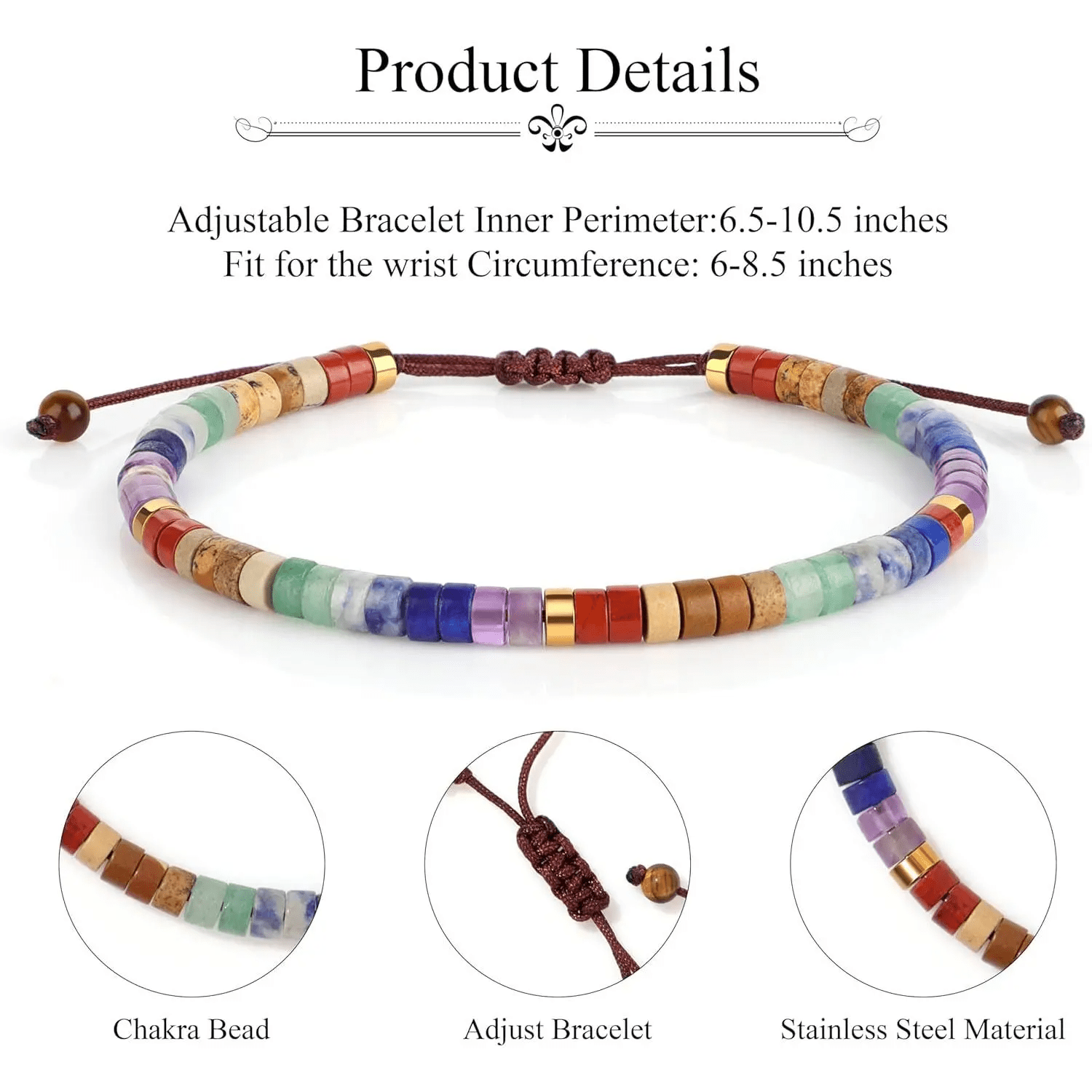 Buy KIBO 7 Chakra Crystal Bracelet — Full Energy Alignment | Kibo Space Jewelry Handmade natural clear quartz and blue needle crystal bracelet with geometric cube charm, Kibo Space jewelry for energy healing and daily wear