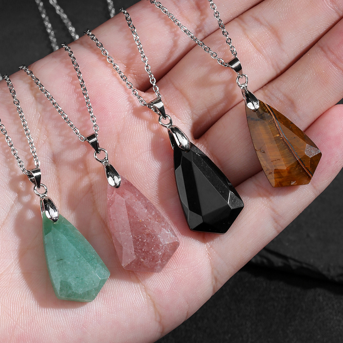 Buy Bohemian Natural Amethyst Faceted Pendant Necklace | Soul-Centered Jewelry for Peace & Enhanced Intuition | Kibo Space Jewelry Bohemian Natural Amethyst Faceted Pendant Necklace | Soul-Centered Jewelry for Peace & Enhanced Intuition - Image 12