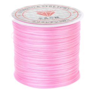 Bracelet accessories flat Crystal elastic rope diy handmade elastic line bracelet line Buddha beads rope wholesale