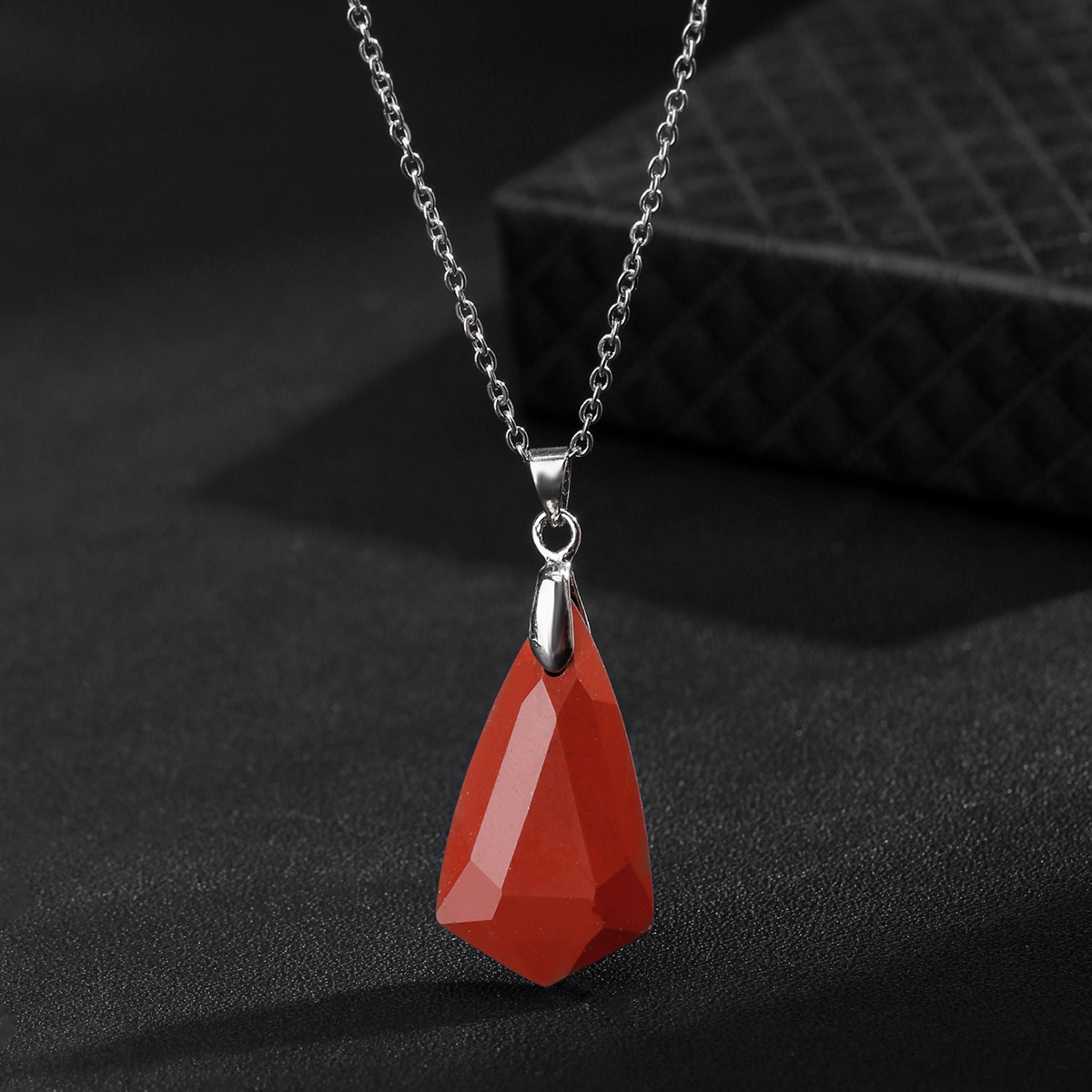 Buy Bohemian Natural Amethyst Faceted Pendant Necklace | Soul-Centered Jewelry for Peace & Enhanced Intuition | Kibo Space Jewelry Bohemian Natural Amethyst Faceted Pendant Necklace | Soul-Centered Jewelry for Peace & Enhanced Intuition - Image 7