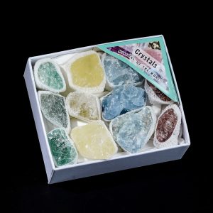 Handpicked Natural Raw Crystal Healing Gift Set, Ethically Sourced Gemstone Collection Box, Kibo Space