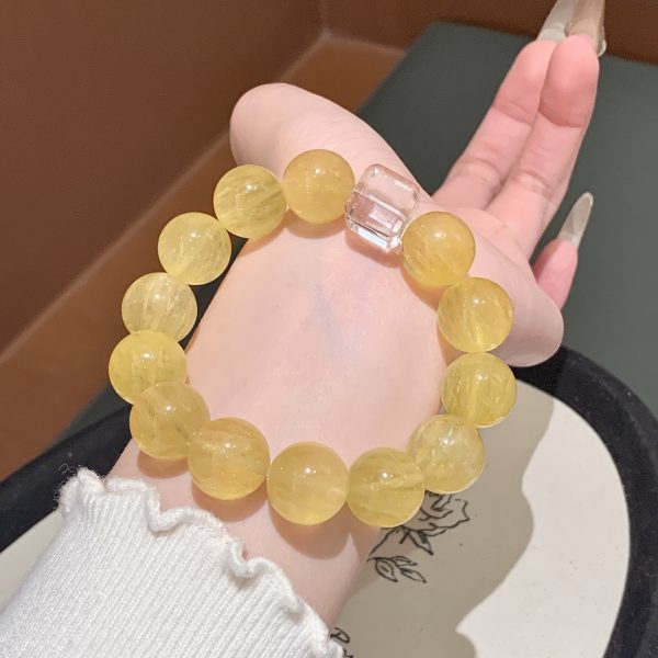 Natural Citrine Wealth Bracelet