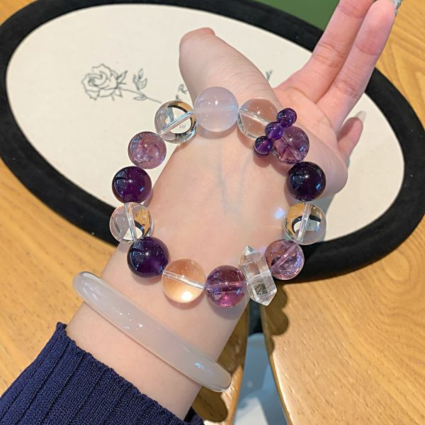 Wisdom & Manifestation: The Period 9 Amethyst Success Bracelet — Wearable Wellness for Soul-centered Style