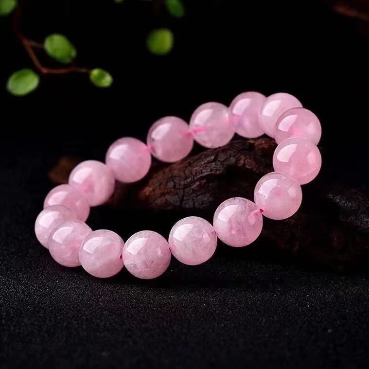 Buy Natural gemstone healing stone pink rose quartz round beads 6-12mm crystal bracelet | Kibo Space Jewelry A20be4035dd8c43af91baa2e7c5a0c90f5 crystal bracelet