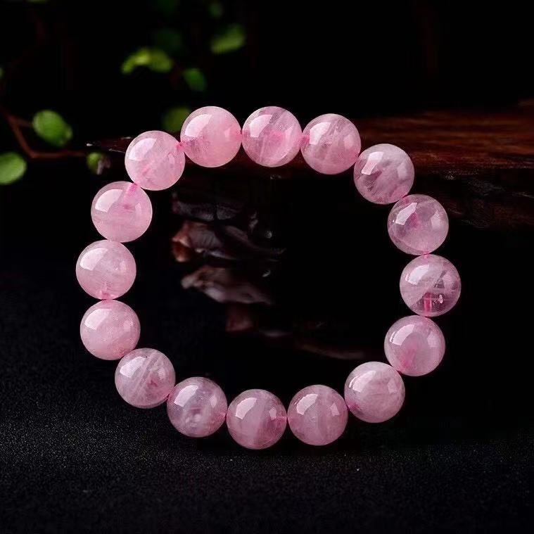 Buy Natural gemstone healing stone pink rose quartz round beads 6-12mm crystal bracelet | Kibo Space Jewelry A40f0ae6964c14ea38a41085d1ba694a9g crystal bracelet