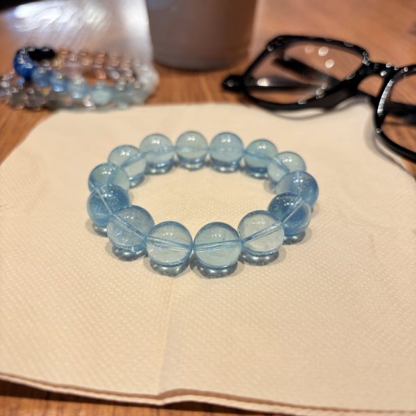 High-Ice Aquamarine Bracelet