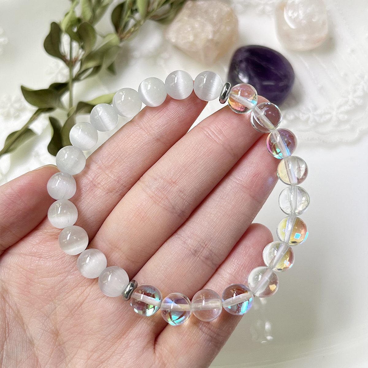 H1c2f6b3c3d4747408d9669a9013d705fS crystal bracelet