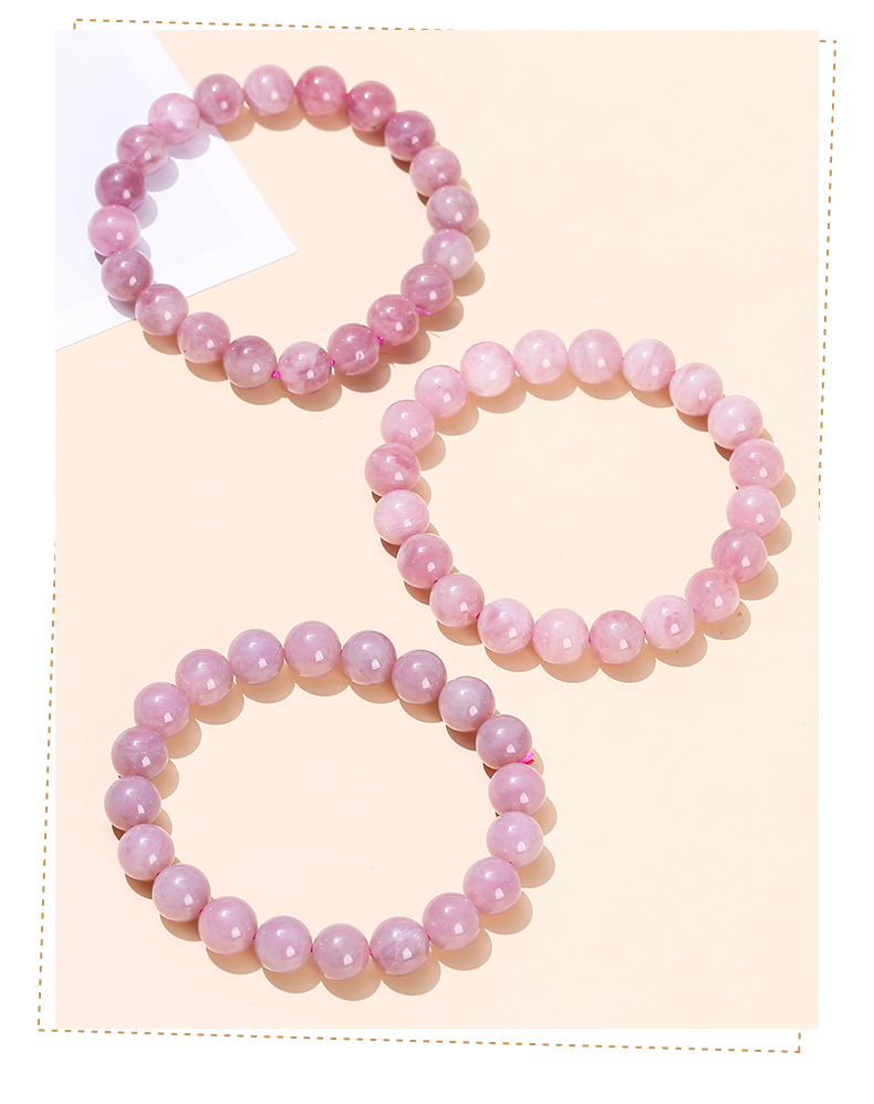 Buy Celestial Love | Natural Madagascar Lavender Rose Quartz Bracelet | Kibo Space Jewelry Hdd552c10903c49538a8d5db463503bd5m crystal bracelet